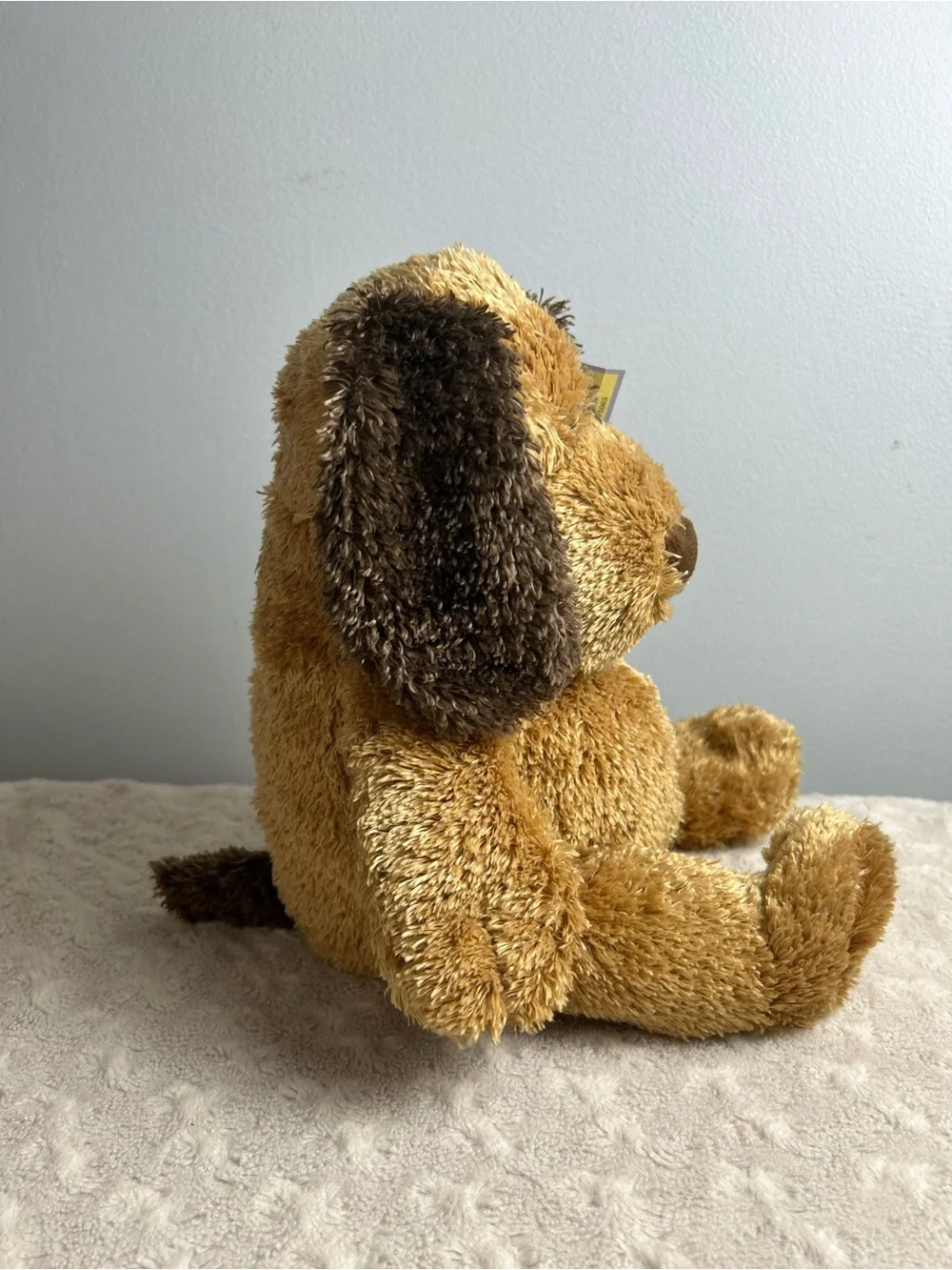 Michaels Stores Tan Brown Puppy Dog Plush Stuffed Animal Toy 2004 Floppy Ears